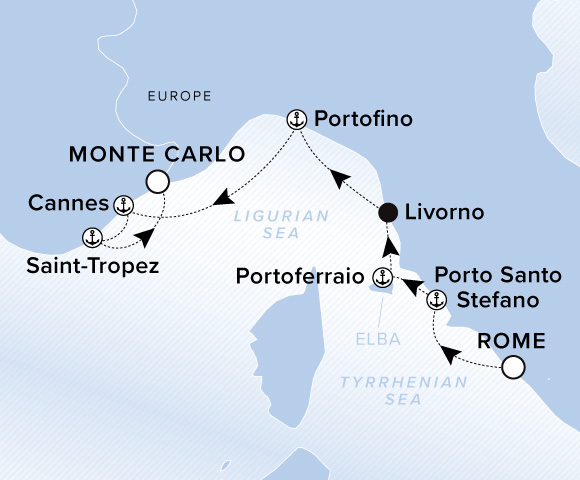 Rome (Civitavecchia) / Monte Carlo