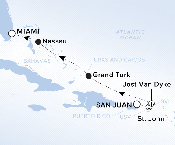 San Juan / Miami, Florida