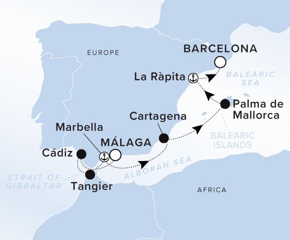 Málaga / Barcelona